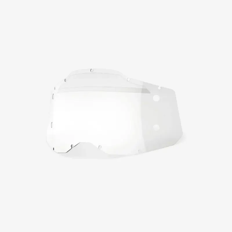 100 PROCENT AC2/ST2 FORECAST YOUTH REPLACEMENT LENS - CLEAR - SZYBA/SZYBKA DO FORECAST ROLL - OFF GOGLI POJEDYŃCZA ACCURI 2/STRATA 2 YOUTH DZIECIĘCE KOLOR PRZEŹROCZYSTY Okazja