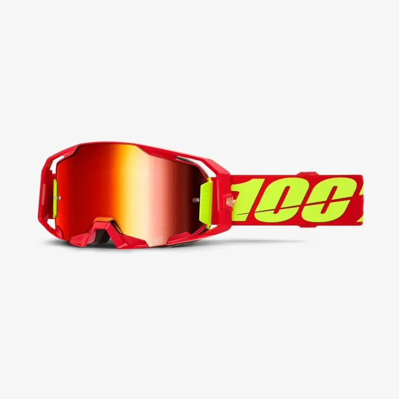 100 PROCENT GOGLE ARMATIC RED - MIRROR RED LENS - KOLOR CZERWONY/ŻÓŁTY FLUO SZYBA CZERWONE LUSTRO Zamów teraz