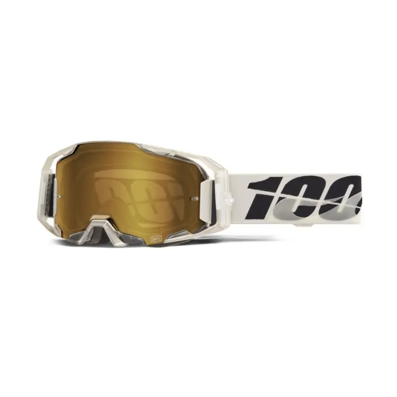 100 PROCENT GOGLE ARMATIC PITCH - MIRROR TRUE GOLD LENS - KOLOR SZARY/CZARNY SZYBA ZŁOTE LUSTRO Zamów dziś