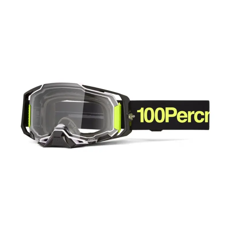 100 PROCENT GOGLE ARMEGA ORBAN - CLEAR LENS - KOLOR CZARNY/ŻÓŁTY SZYBKA PRZEŹROCZYSTA Zamów teraz