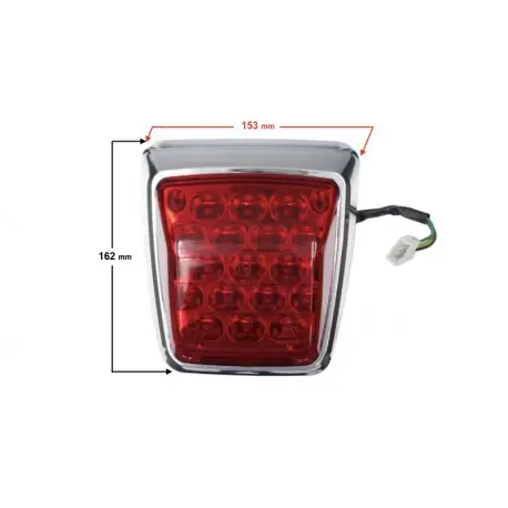 Szybka dostawa Lampa Tylna Do Skutera Primo