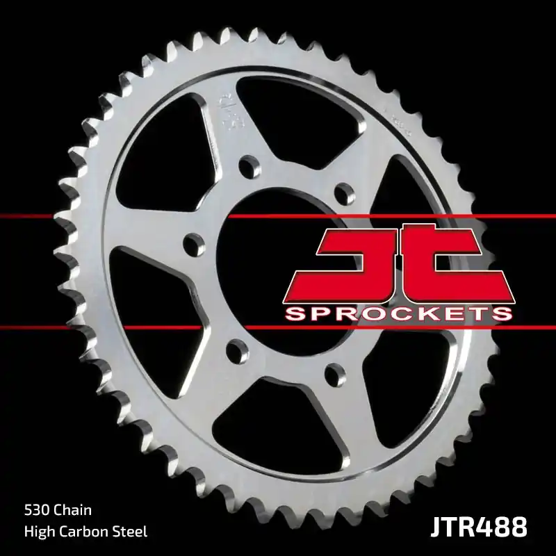 Hit cenowy JT ZĘBATKA TYLNA 488 38 KAWASAKI Z 550C 81-83, GPZ550 81-83 (48838JT)