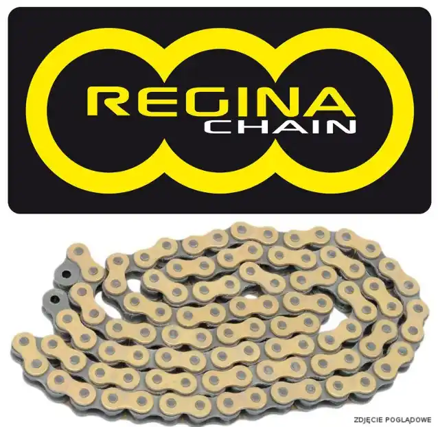 Oferta czasowa REGINA ŁAŃCUCH NAPĘDOWY 520EBE-ORO (110 OGNIW) TOURING-STREET DO 250 CCM ZŁOTY (ZAPINKA) (135EB-ORO/012) (BEZ ORINGÓW)
