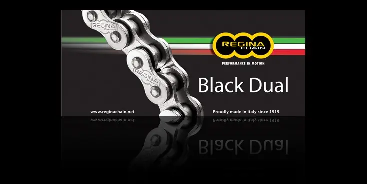 REGINA ŁAŃCUCH NAPĘDOWY 520ZRA (116 OGNIW) Z-RING DUAL DO 600CCM CZARNY (ZAPINKA+ZAKUWKA) (135ZRA/1015) Tylko do końca tygodnia
