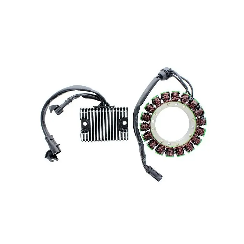 ELECTROSPORT UZWOJENIE ALTERNATORA (STATOR) HARLEY DAVIDSON XL SPORTSTER 883-1200 07-14 (3 FAZOWY + REGULATOR NAPIĘCIA ESR858 W Hit sprzedaży