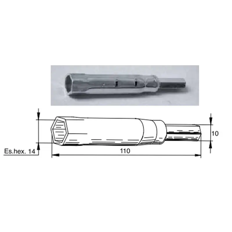 Oferta BUZZETTI KLUCZ DO ŚWIEC ZAPŁONOWYCH HONDA 14MM 110MM