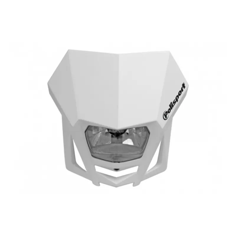 Bezpieczne zakupy POLISPORT LAMPA PRZEDNIA MODEL LMX (ŻARÓWKA HALOGENOWA) KOLOR BIAŁY