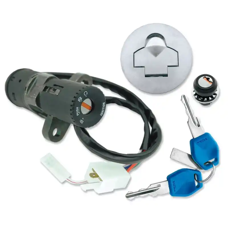 Cena promocyjna TECNIUM (VICMA) STACYJKA + KOMPLET ZAMKÓW + KOREK ZBIORNIKA APRILIA RS 50 99-05 (8359)
