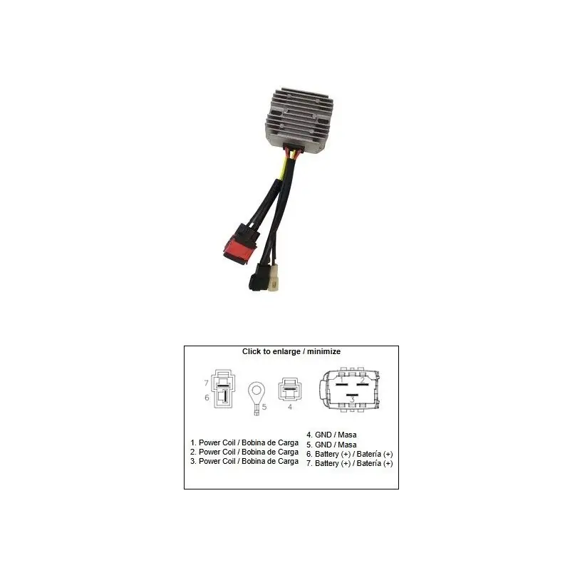 Bestseller DZE REGULATOR NAPIĘCIA ROYAL ENFIELD 400 HIMALAYAN; 500 CLASSIC; GT 535 CONTINENTAL MOFSET (35A)