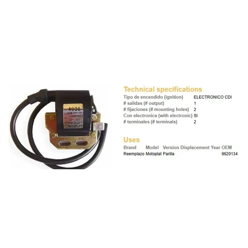 Bestseller DZE CEWKOMODUŁ MOTOPLAT (ZAMIENNIK GRILL 9620134)