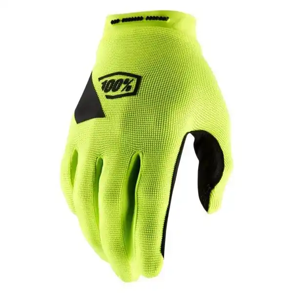 100 PROCENT RĘKAWICE CROSS/ENDURO RIDECAMP GLOVES FLUO YELLOW KOLOR ŻÓŁTY FLUO/CZARNY ROZMIAR S STARY KOD 10018-004-10 Szybka dostawa
