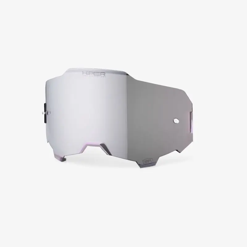 100 PROCENT ARMEGA / ARMATIC REPLACEMENT HIPER MIRROR SILVER LENS - SZYBA/SZYBKA/SZYBKA HIPER DO GOGLI ARMEGA / ARMATIC KOLOR SREBRNE LUSTRO Dostępne od ręki