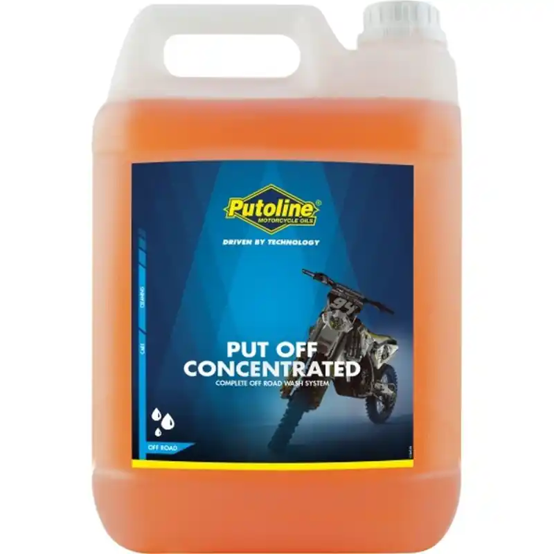 PUTOLINE ŚRODEK DO MYCIA MOTOCYKLA PUT OFF CONCENTRATED 5L Oferta czasowa