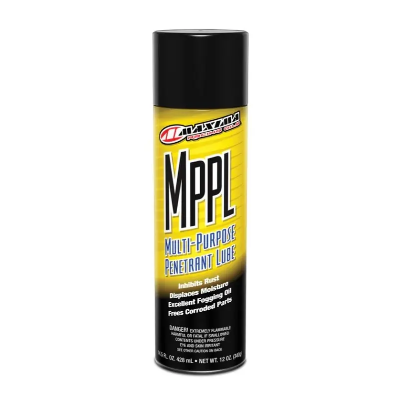 Nowość MAXIMA RACING OILS SMAR PENETRUJĄCY WYPIERAJĄCY WODĘ I WILGOĆ MPPL MULTI-PURPOSE PENETRANT LUBE 428 ML (12) (AKC)