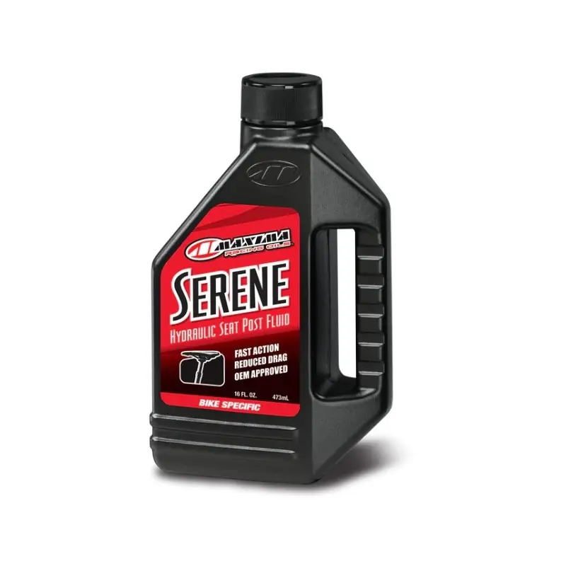 Zamów teraz MAXIMA RACING OILS OLEJ DO HYDRAULICZNYCH REGULOWANYCH SZTYC ROWEROWYCH MTB SERENE FLUID 473 ML (12) (AKC)