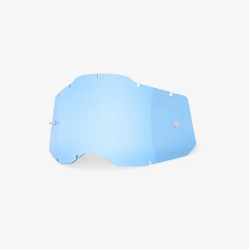 100 PROCENT RC2/AC2/ST2 REPLACEMENT LENS - BLUE, SZYBA/SZYBKA DO GOGLI POJEDYŃCZA RACECRAFT 2/ ACCURI 2/ STRATA 2 KOLOR NIEBIESKI STARY KOD 51008-107-01 Rabat