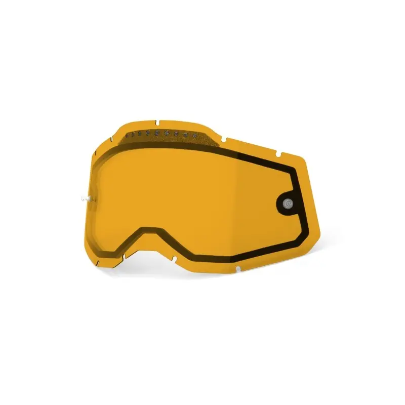 100 PROCENT RC2/AC2/ST2 REPLACEMENT LENS - VENTED DUAL PANE PERSIMMON, SZYBA/SZYBKA/SZYBKA DO GOGLI RACECRAFT 2/ACCURI 2/STRATA2 PODWÓJNA WENTYLOWANA KOLOR ZŁOTY STARY KOD 51008-605-01 Szybka dostawa