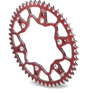 MOTO-MASTER ZĘBATKA TYLNA ALUMINIOWA T7075 (ERGAL) 899 52 (89952) KOLOR CZERWONY KTM/HUSQVARNA/HUSABERG/GASGAS (JTA897.52) (ŁAŃC. 520) Bezpieczna płatność