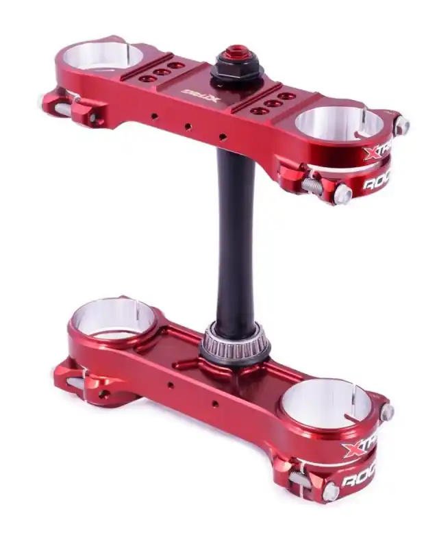 Kup teraz XTRIG PÓŁKI ZAWIESZENIA PRZEDNIEGO ROCS PRO TRIPLE CLAMPS KTM SX/SX-F 125/250/350/450 ‘13-‘22; EXC/EXC-F ‘14-‘23; HUSQVARNA ‘14-‘22; GAS GAS EC/ECF/MC/MCF ‘21-‘23 M12 (OFFSET 22MM-24MM) KOLOR X-TRIG BROWN